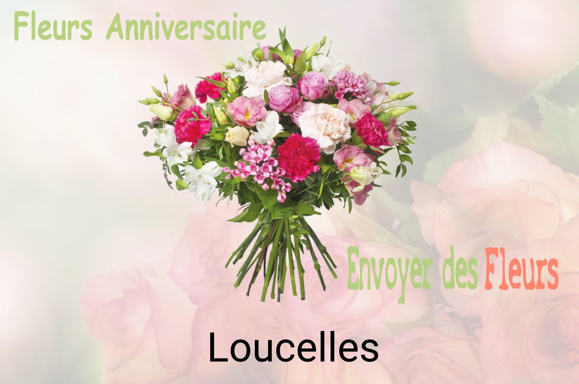 Bouquet de fleurs d’anniversaire livré à Loucelles